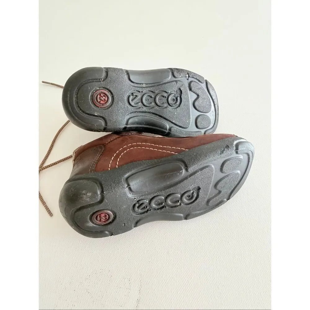 Ecco Infant Sporty Size 22 / 6 US Brown Lace Up Shoes